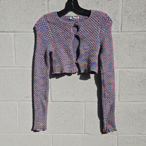 Urban Outfitters Rainbow Knit Top